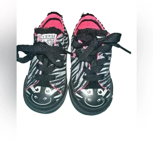 Converse One Star Infants "Zebra" DX OX Size 5 - Picture 1 of 7